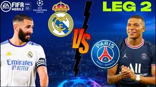 FIFA MOBILE NEXON JAPANESE UCL CHALLENGE MATCH GAMEPLAY #3 | REAL MADRID VS PSG (LEG 2)