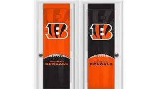 Officially Licensed NFL Door Wrap    Cowboys