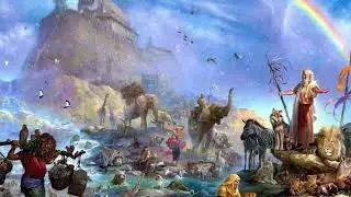 Noah | Noah's Ark Bible Story | No Copyright Background Video Loop | 1080p
