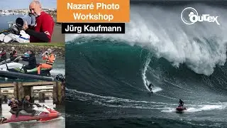 Big Wave Photo Workshop by J&uuml;rg Kaufmann at Nazar&eacute; using Outex waterproof camera system.