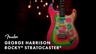 Знакомство с гитарой Stratocaster от George Harrison Rocky | Серия Artist Signature | Fender