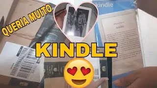 GANHEI UM KINDLE 10ª GERAÇÃO | UNBOXING