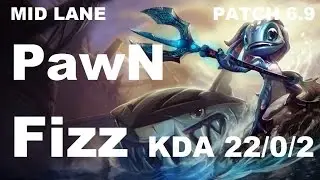 PawN - Fizz vs Twisted Fate - Westdoor - Mid - Full Game