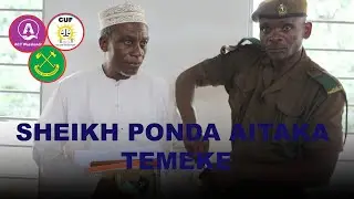VITA YA SHEIKH PONDA UBUNGE WA TEMEKE YAANZA RASMI