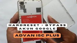 cara hard reset dan bypass akun google advan i5c plus