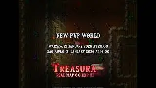 Treasura.Online NEW WORLD ! #tibia #old #fyp #viral