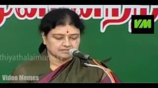 Sasikala Speech Ultimate troll chinnamma part 1 comedy
