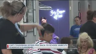Clarksburg's Cap's Tonsorium offers free back-to-school haircuts