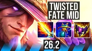 TWISTED FATE vs YASUO (MID) | NA Challenger | 26.2