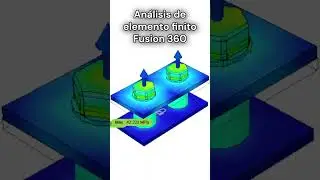 Me ha encantado el analisis de elemento finito #diy #finiteelementanalysis #ansys #structure