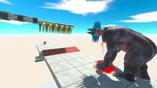 Deadly Traps Vs Mutant Primates - Animal Revolt Battle Simulator