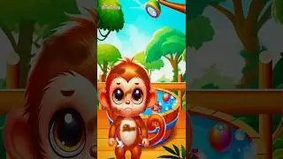 Wow Monkey 😱 Bathing #KidsGames#ToyAnimation#ToyStories#ToyPlay#KidsPlaytime#GameForKids#FunGames