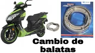 Cambio de balatas a Motoneta Italika!!!
