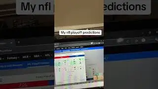 My nfl playoff predictions 