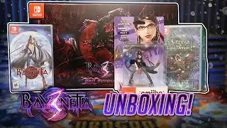 Распаковка Bayonetta 3 Trinity Masquerade Edition! | Mikeinoid