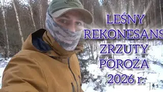 Zrzuty 2026 - W poszukiwaniu zrzutów jeleni.