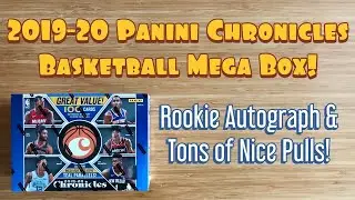 2019-20 Panini Chronicles Basketball Retail Mega Box - TARGET EXCLUSIVE! NICE ROOKIE AUTOGRAPH HIT!