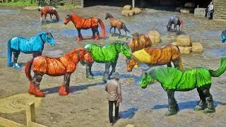Arthur Morgan Tames Rare Colorful Celastrina Horses at Emerald Ranch &ndash; Legendary RDR2 Find!
