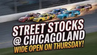 Street Stock Showdown at Chicagoland | WOoT Thursday Night Racing!