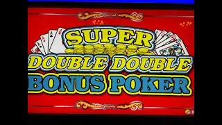 Video Poker: Super Double Double Bonus Poker Session