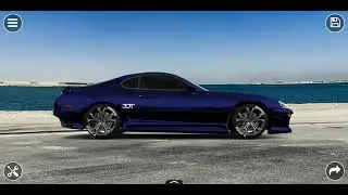 Toyota Supra Customization | Relaxing Music | Body Kit Pandem Liberty Works Pirelli Chrome Blue Wrap