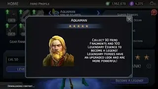 DC legends - Aquaman PVP Rewards