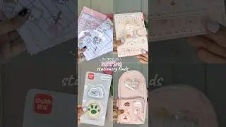 Aesthetic Meesho Finds🤍 Stationery under 200🌸#shorts#trending#desksetup#kawaii#meesho#stationeryhaul