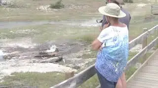 40  Нацпарк Йеллоустоун Fire Hole Lake, лето 2016