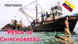 PESCA EN BARCO CHINCHORERO   FISHING IN CHINCHORERO BOAT