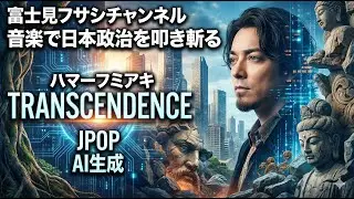 【日本政治を叩き斬る】Transcendence / ハマーフミアキ【AI Music/JPOP】 #富士見フサシチャンネル #社会風刺 #Blues