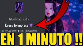 como ENTRAR al DISCORD de DRESS TO IMPRESS