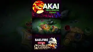 100% AGGRESSIVE CORE AKAI ONE HIT ATTACK BUILD #mlbb #mobilelegends #highlights #bestmoments