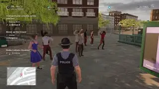 Police Simulator: Patrol Officers (PS4) - My 1st Protest - Commentary