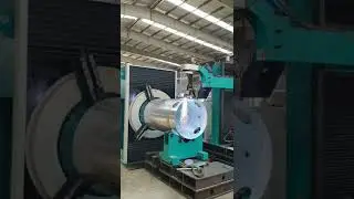 Large diameter pipe plasma cutting machine