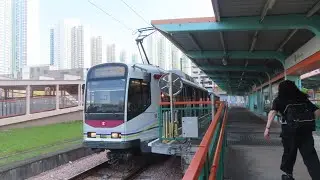 【緊急改道-天逸起載】港鐵輕鐵705 第四期輕鐵(1130+1112) 天逸至坑尾村行車片