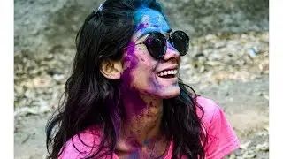 Behind the Scenes of my Holi photoshoot !!