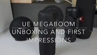 Ue Megaboom - Unboxing and first impressions...