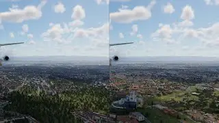 X-Plane 12 - Default vs simHeaven - Roma e Napoli