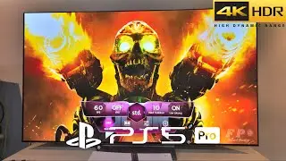Doom PS5 Pro Gameplay 4K HDR 60FPS (ps4 image enhancement)