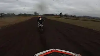 Hadnall Stubble field - Mid Wales Mx - Session 1 - Pt 1 - Tm 300 - GoPro