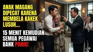 “Direktur Bank Memecat Anak Magang Karena Bela Kakek Tua… Endingnya Bikin Semua Gemetar!”