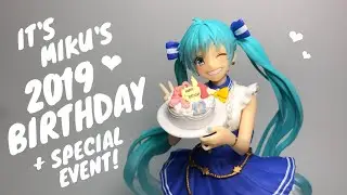 [1K SUBS THANK YOU!] Unboxing : Hatsune Miku Birthday Ver. 2019 by TAITO [SPECIAL 1K SUBS + EVENT]