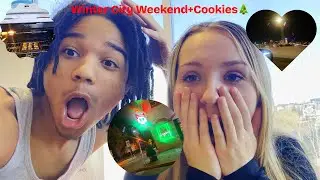 Weekend in Milwaukee vlog I City adventures, Christmas cookies I College Couple life 🎄🏙️❄️