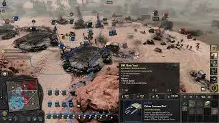 Company of Heroes 3 (CoH3) - Djebel Pass map (2 vs. 2 CPU Expert)
