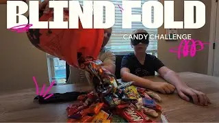 Blind Halloween Candy Taste Test | Dad vs Dude Challenge 🍬🎃