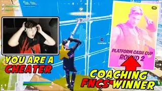 Clix Is SHOCKED By The Solo FNCS Winner Furious When Coaching in a Solo Cash Cup