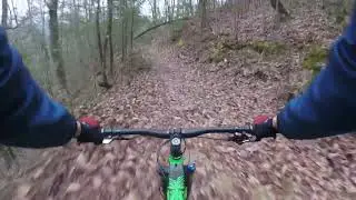 Mtb down clemmer trail to the parking lot