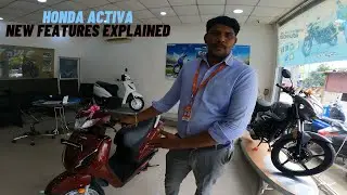 HONDA ACTIVA 110 6G New feature | Side stand Engine cut off | KKG HONDA | STV