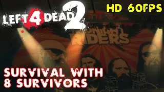 Left 4 Dead 2 - Concert Survival with 8 Survivors