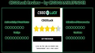 CSGO Gambling Sites Review #5 - CSGOLuck.com Review | CSGOGAMBLEFINDER